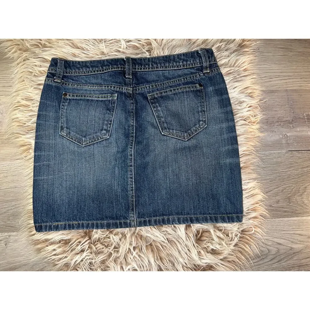 Tommy Hilfiger women’s blue jeans skirts